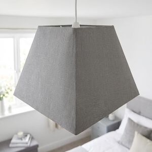 Grey Square Light Shade - 10"